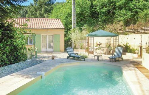 Studio Holiday Home In Les Salles Du Gardon