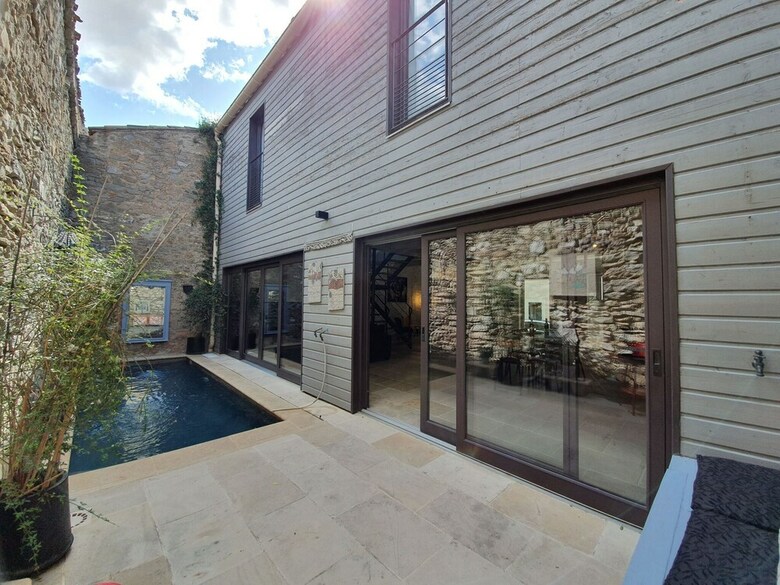 Modern Holiday Home In Olonzac With Private Swimming Pool