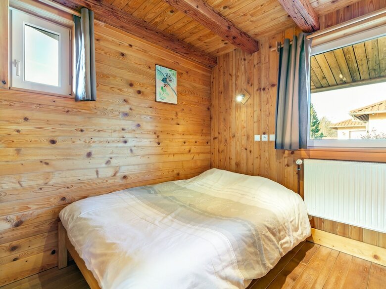 Quaint Chalet In Harreberg With Garden