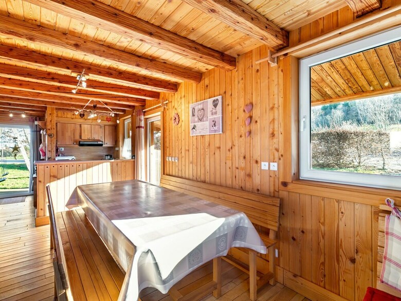Quaint Chalet In Harreberg With Garden
