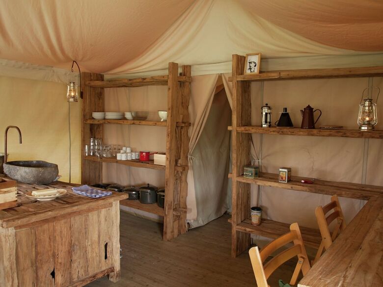 Comfortable Tent Lodge In Callantsoog With Garden
