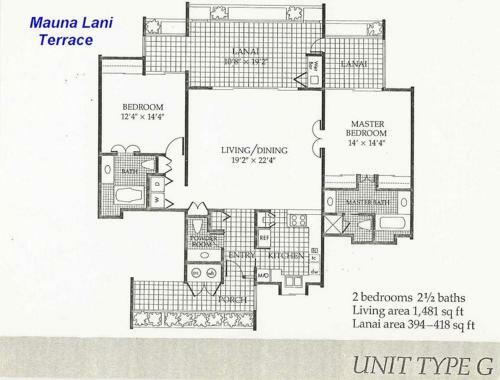Apartamento Mauna Lani Terrace #h201