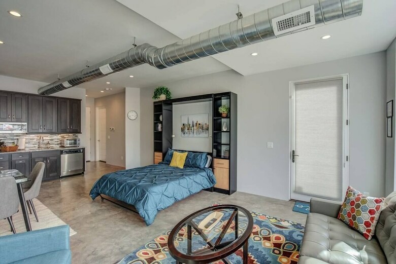 1bd Studio Downtown Close To Hiking W/ac!