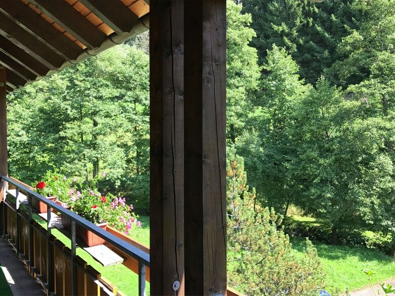 Luxurious Apartment In Obertal With Balcony