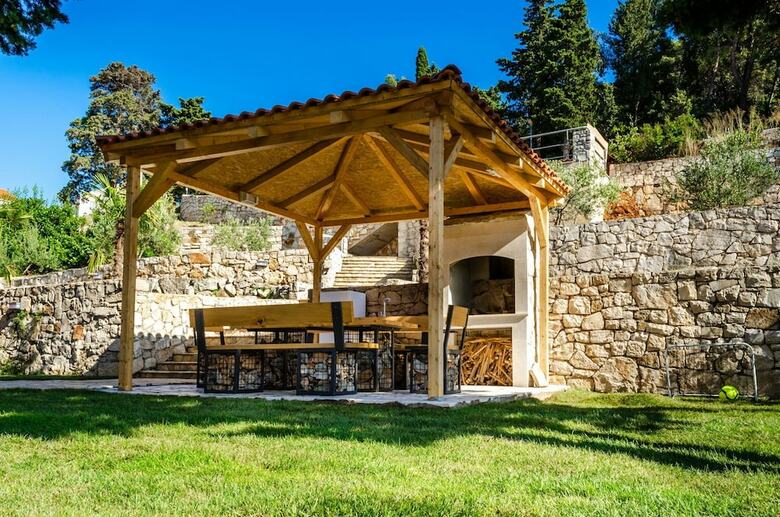 Beachfront Villa Gabriela With Pool
