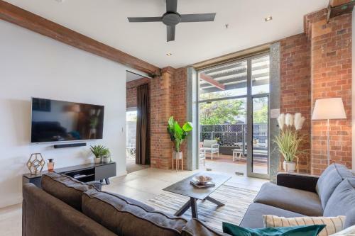 Apartamento Luxury 3 Brm 2 Bath Woolstore Apt With Courtyard