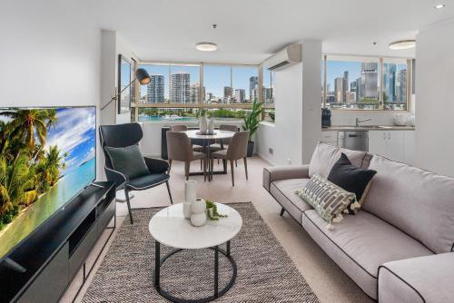 Apartamento Riverside Studio With Pool, Gym And Parking Near Cbd