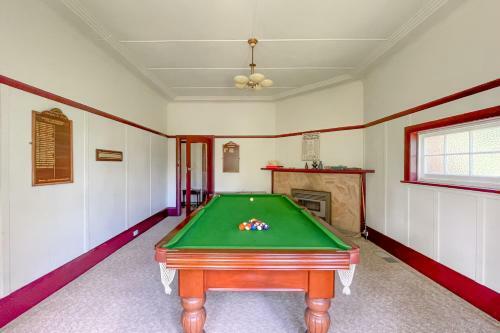 Traditional Mountain Home // Pool Table