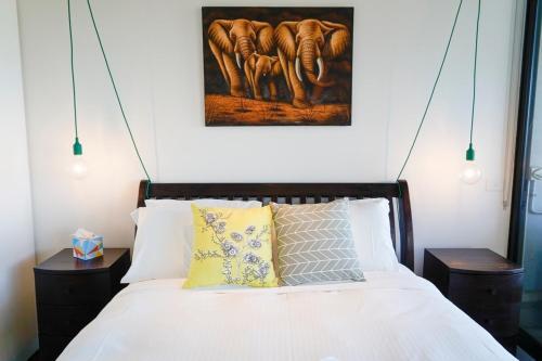 Apartamento Modern 2bd W City Views Pool Gym And Rooftop