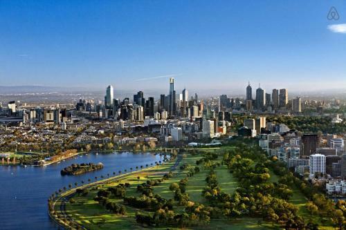 Apartamento A Bright & Modern Cbd Apt Next To Southern Cross