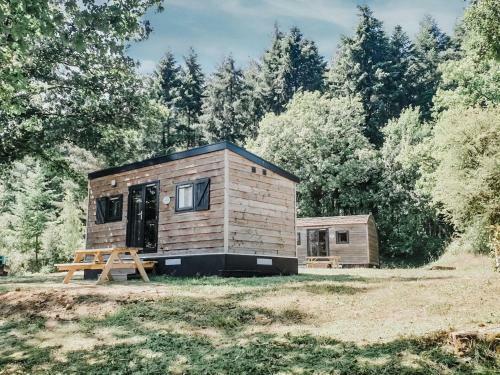 Comfortable Wooden Lodge Located In The Ardennes