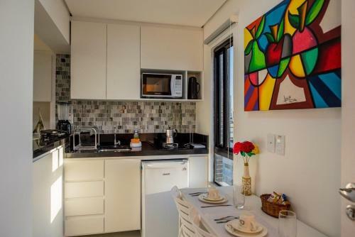 Apartamento Tabajara Flat - Ap 507 - Vista Lateral Mar