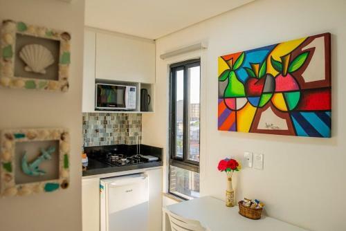 Apartamento Tabajara Flat - Ap 507 - Vista Lateral Mar