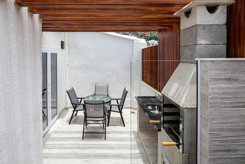 Apartamento Cobertura Alto Luxo Com Terra�o, Bbq E Piscina - 6 Quartos
