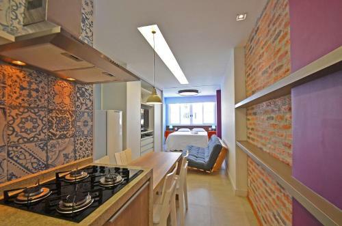 Apartamento Studio Reformado Para 4 Pessoas Na Quadra Da Praia!