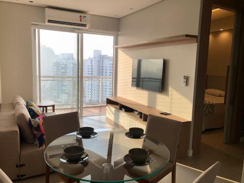 Apartamento Book Santos - Unlimited 2111 Vista Mar