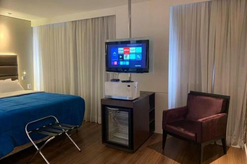 Hotel Su�te Luxo Com Cama King Size, Internet R�pida E Garagem Mercure Vl Olimpia