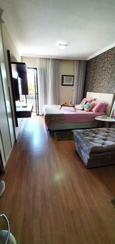 Apartamento Flat Com Piscina E A 400 M Da Praia Do Gonzaguinha