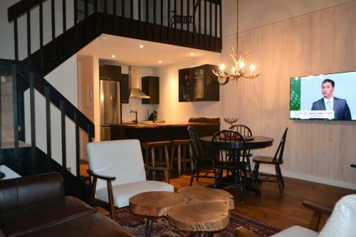 Tremblant Unique View, Fancy Fully Equipped Apartment 6 Sleep