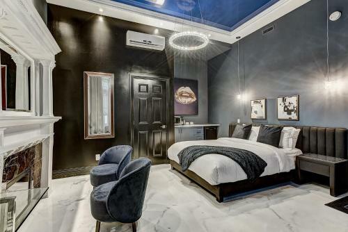 Hostal Room In Bb - Queen Studio Room Downtown Musees Montreal