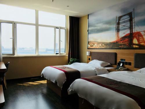 Thank Inn Chain Hotel Hebei Baoding Jingxiu District Lugang International
