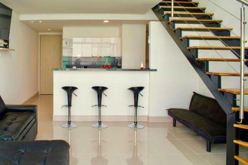 Apartamento Loft Frente Al Mar Con Piscina