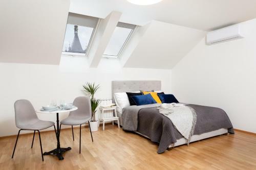 Apartamento Cosy New Town Attic Studio