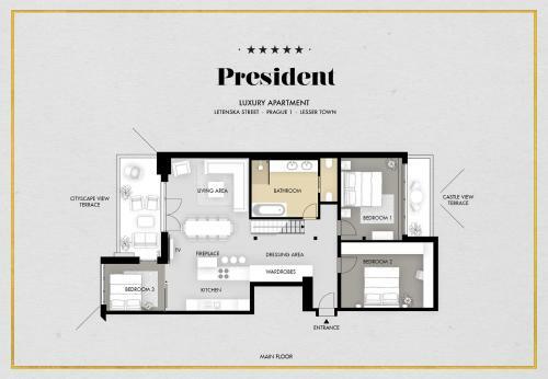 Apartamentos President Apt + Concierge By Prague Castle, Views