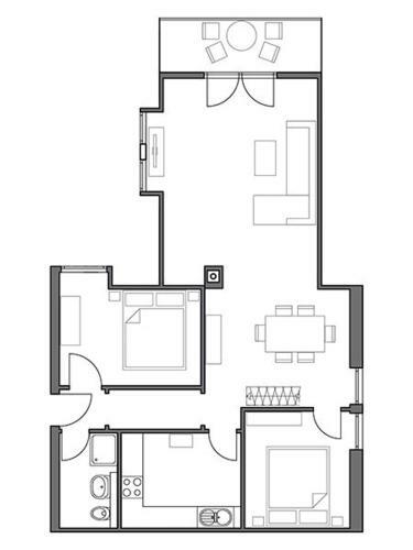 Apartamento Villa Goldfisch Bonito