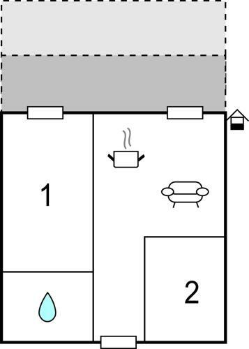 Awesome Apartment In Lembruch/d�mmer See W/ 2 Bedrooms