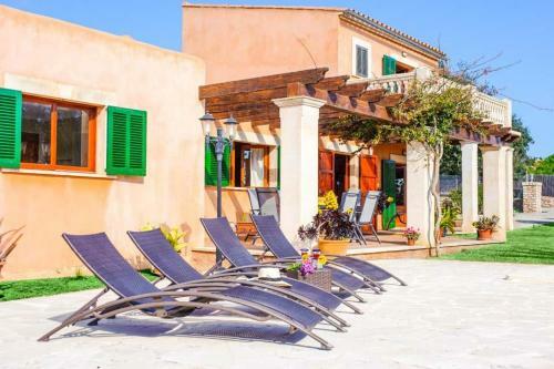 Calonge Villa Sleeps 8 Pool Air Con Wifi