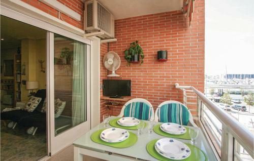 Nice Apartment In Santa Pola W/ 1 Bedrooms