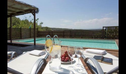 Villa In L'arbocar de Baix Sleeps 9 With Pool