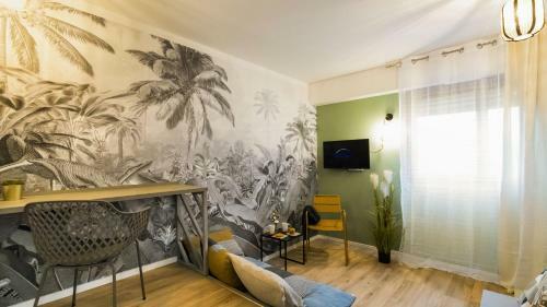 Apartamento Homey - Studio Amazonia Evasion - Hyper Centre - Aux Portes de Geneve