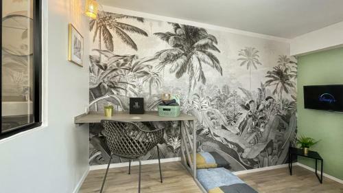 Apartamento Homey - Studio Amazonia Evasion - Hyper Centre - Aux Portes de Geneve