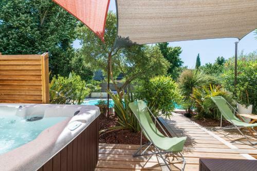 L'or Azur, Jacuzzi Priv� Et Piscine Chauff�e