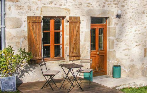 Awesome Home In Nantiat W/ 2 Bedrooms