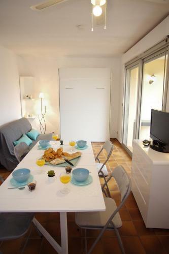 Apartamento Studio, Les Foulquines, Narbonne Plage