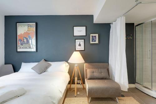 Apartamento Modern Boho Studio - Super Central - In Private Mews - Fast Wifi