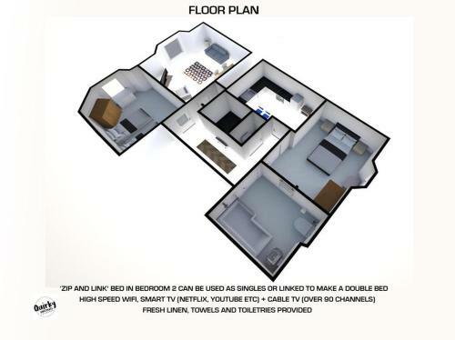 Edinburgh Luxury Central Apartment ? Sleeps 6 ? Free Parking