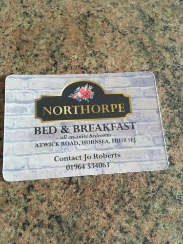 Bed & Breakfast Northorpe