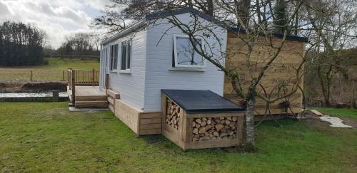 Lovely Riverside Cabin In Shropshire