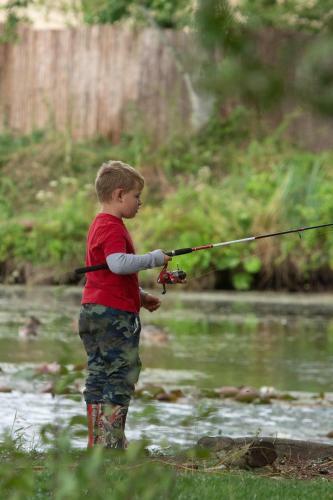 "george's" Lakeside Wooden Tipi