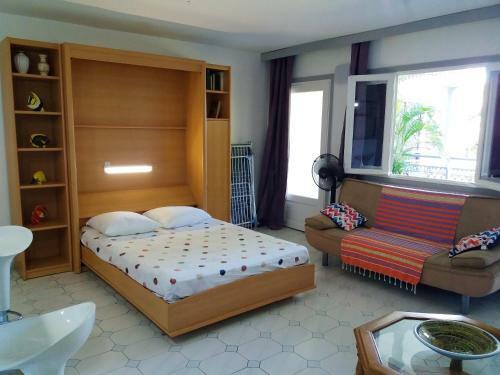 Apartamento Studio In Saint Francois With Shared Pool Enclosed Garden And Wifi