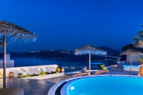 Summer Lovers Villa Private Pool Private Spa Panoramic Caldera View