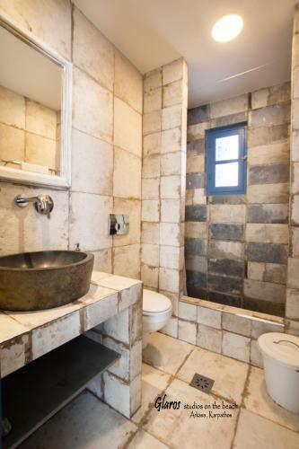 Apartamento Glaros Luxury Studio On The Beach