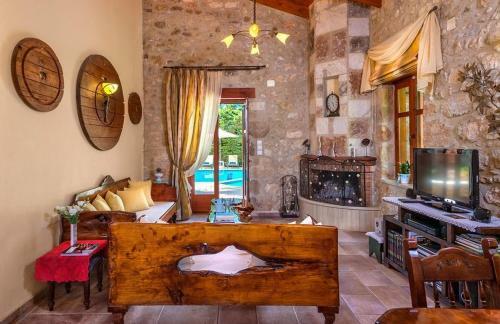 Exclusive Crete Villa Villa Asteri 4 Bedroom Private Pool Rethymnon