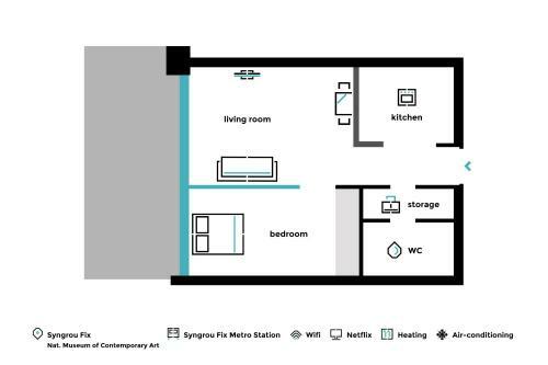 Emst Museum 1bd Apartment With Acropolis View By Upstreet