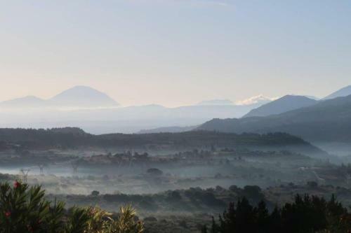 Klio Traditional House Mountain & Field View