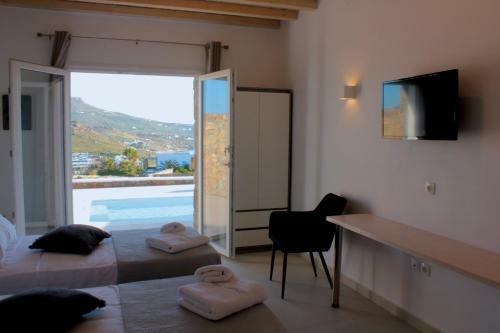 Cycladic Lux Villa Ortus Light Blue With Pool!